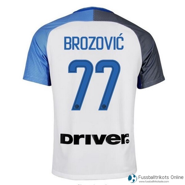 Inter Milan Trikot Auswarts Brozovic 2017-18 Fussballtrikots Günstig